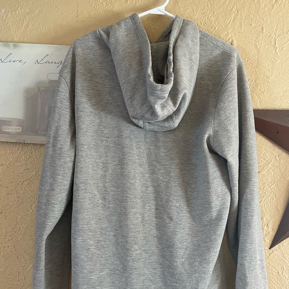 Authentic Mens Grey FILA Hoodie - Picture 2 of 3